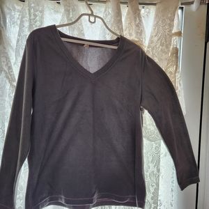 Grey fleece shirt